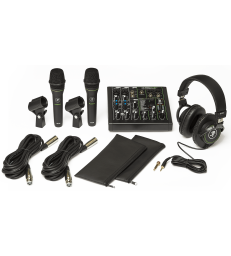 MACKIE - PACK CONSOLE, 2 MICROS, CASQUE