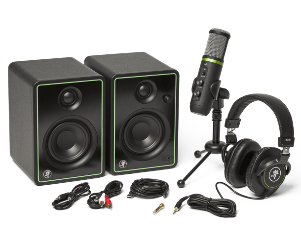 Mackie - Pack Cr3-x, Micro, Casque Pack Home Studio 