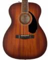 FENDER - PO-220E ORCHESTRA ALL MAHOGANY OVANGKOL FINGERBOARD AGED COGNAC BURST