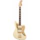 SQUIER - 40TH ANNIVERSARY JAZZMASTER GOLD EDITION LAUREL FINGERBOARD GOLD ANODIZED PICKGUARD OLYMPIC WHITE