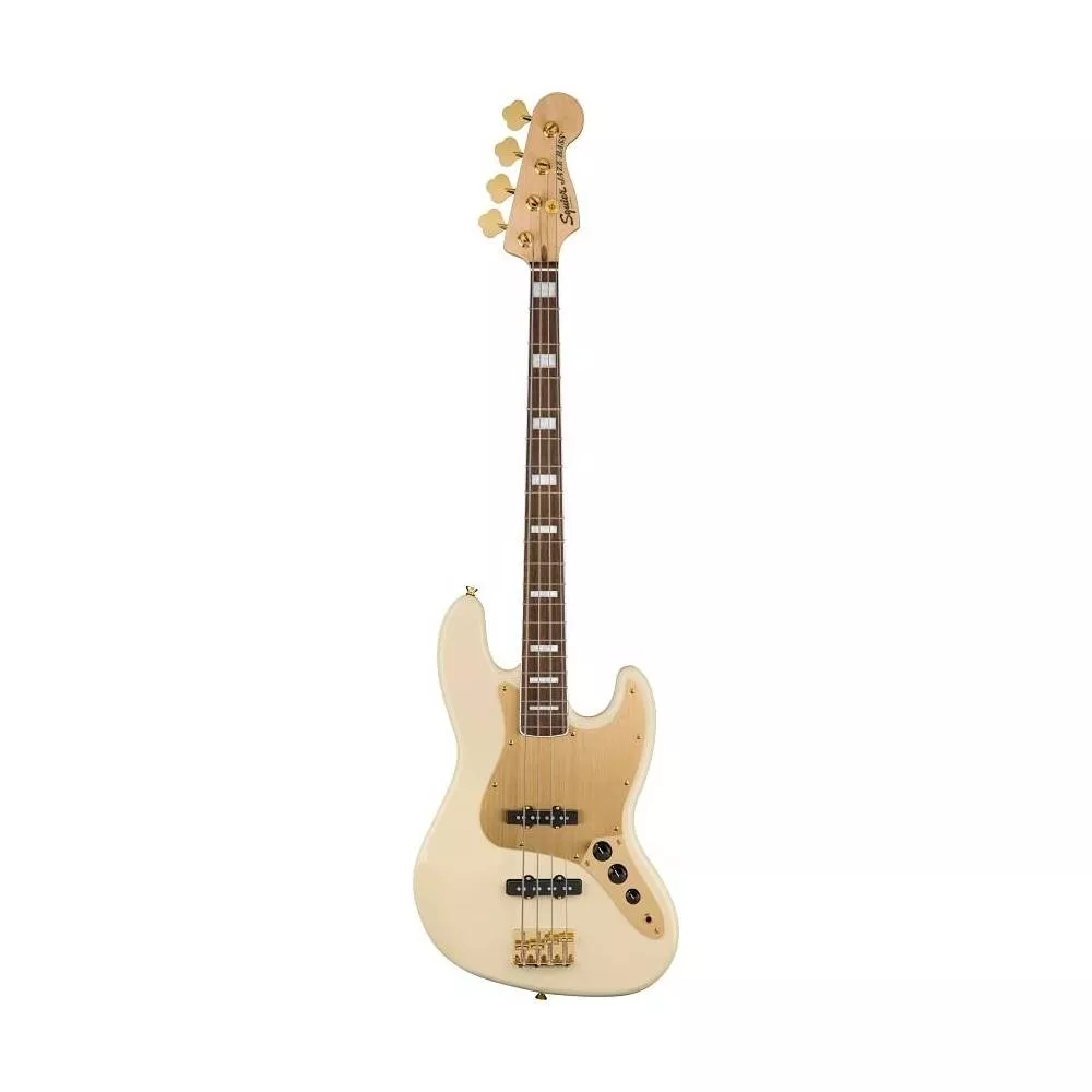 Squier - 40th Anniversary Jazz Bass Gold Edition Laurel