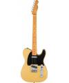 SQUIER - 40TH ANNIVERSARY TELECASTER VINTAGE EDITION MAPLE FINGERBOARD BLACK ANODIZED PICKGUARD SATIN VINTAGE BLONDE