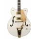 GRETSCH - G5422TG ELECTROMATIC CLASSIC HOLLOW BODY DOUBLE-CUT WITH BIGSBY AND GOLD HARDWARE LAUREL FINGERBOARD SNOWCREST WHITE