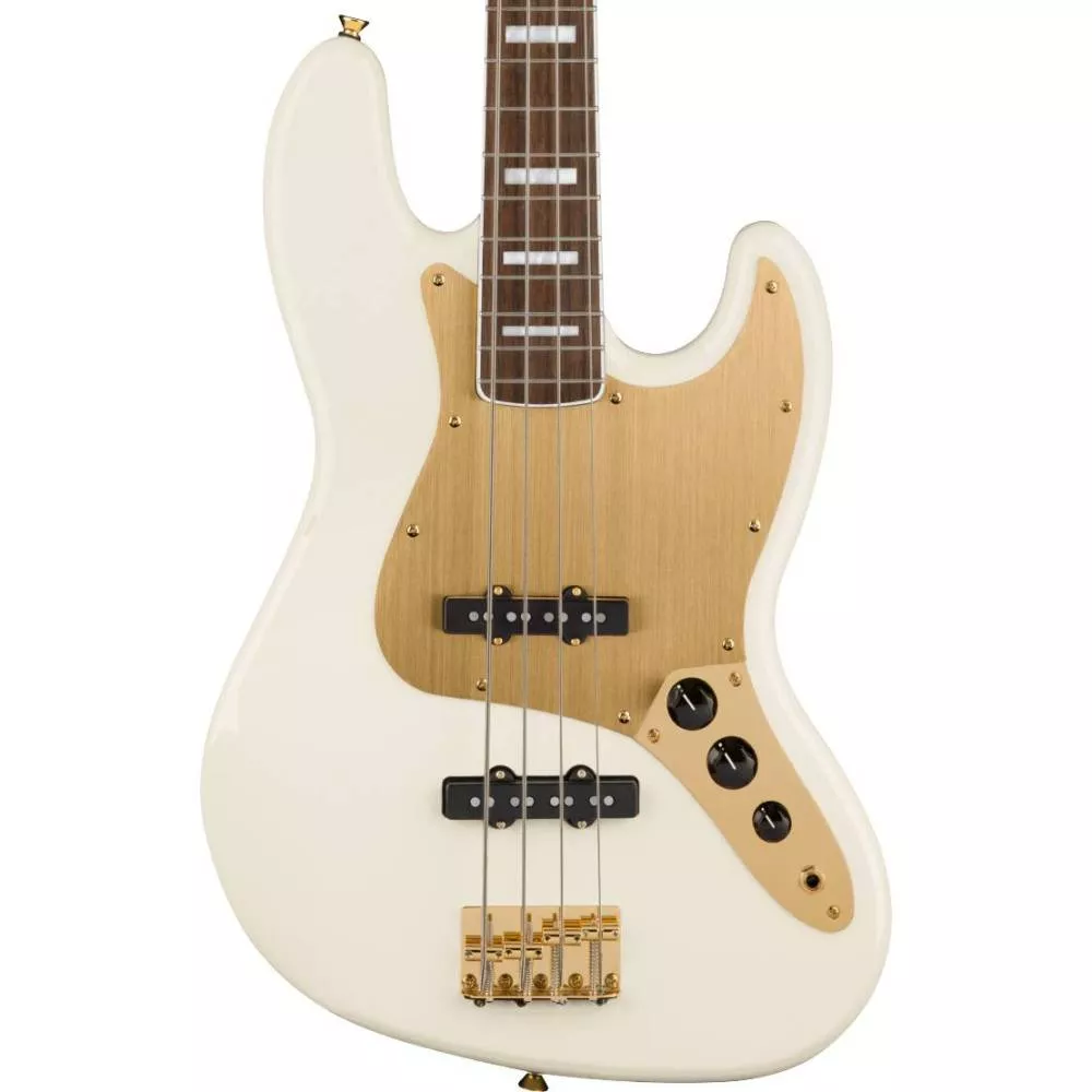 Squier - 40th Anniversary Jazz Bass Gold Edition Laurel