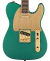 SQUIER - 40TH ANNIVERSARY TELECASTER GOLD EDITION LAUREL FINGERBOARD GOLD ANODIZED PICKGUARD SHERWOOD GREEN METALLIC