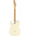 SQUIER - FSR CLASSIC VIBE 70S TELECASTER THINLINE MAPLE FINGERBOARD WITH BLOCKS AND BINDING BLACK PICKGUARD OLYMPIC WHITE