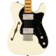 SQUIER - FSR CLASSIC VIBE 70S TELECASTER THINLINE MAPLE FINGERBOARD WITH BLOCKS AND BINDING BLACK PICKGUARD OLYMPIC WHITE