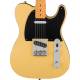 SQUIER - 40TH ANNIVERSARY TELECASTER VINTAGE EDITION MAPLE FINGERBOARD BLACK ANODIZED PICKGUARD SATIN VINTAGE BLONDE