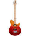STERLING BY MUSIC MAN - GUITARE ELECTRIQUE AX3QM SPECTRUM RED
