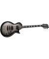 LTD - GUITARE ELECTRIQUE EC-1000 CTM QM CHARCOAL SUNBURST