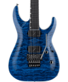 LTD - GUITARE ELECTRIQUE MH-1000 QM BLACK OCEAN