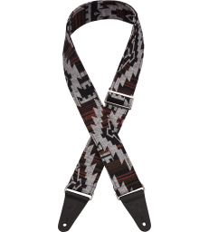FENDER - 2" ZION STRAP BLACK AZTEC