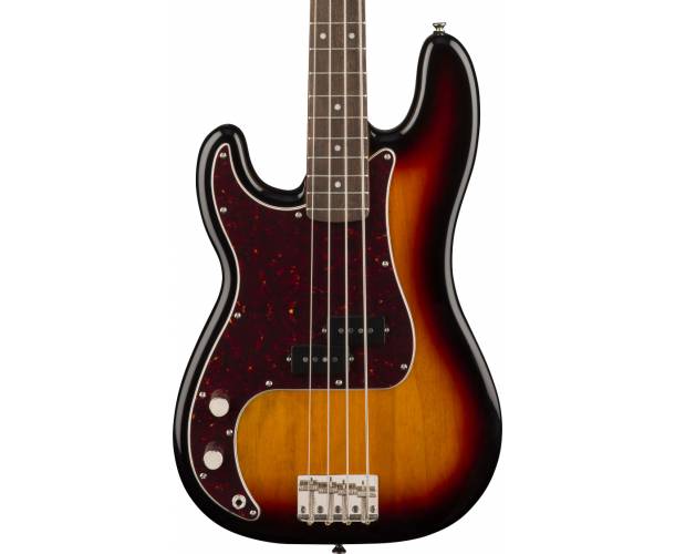 SQUIER - CLASSIC VIBE 60S PRECISION BASS LEFT-HANDED LAUREL FINGERBOARD 3-COLOR SUNBURST SQUIER - CLASSIC VIBE 60S PRECISION BASS LEFT-HANDED LAUREL FINGERBOARD 3-COLOR SUNBURST