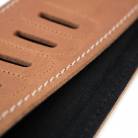 LUXURY GUITAR STRAP BUFFALO TAN