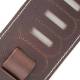 LUXURY GUITAR STRAP BUFFALO BROWN