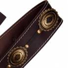 MOTVRHEAD CONCHO STRAP GUITAR STRAP BROWN / OLD BR