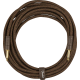 FENDER - PARAMOUNT 18.6 ACOUSTIC INSTRUMENT CABLE BROWN