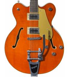 GRETSCH - G5622T ELECTROMATIC CENTER BLOCK DOUBLE-CUT WITH BIGSBY LAUREL FINGERBOARD ORANGE STAIN