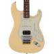 FENDER - MADE IN JAPAN LIMITED STRATOCASTER WITH FLOYD ROSE ROSEWOOD FINGERBOARD VINTAGE WHITE