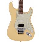 FENDER - MADE IN JAPAN LIMITED STRATOCASTER WITH FLOYD ROSE ROSEWOOD FINGERBOARD VINTAGE WHITE