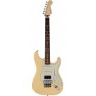 FENDER - MADE IN JAPAN LIMITED STRATOCASTER WITH FLOYD ROSE ROSEWOOD FINGERBOARD VINTAGE WHITE