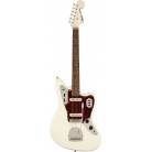 SQUIER - FSR CLASSIC VIBE 60S JAGUAR LAUREL FINGERBOARD TORTOISESHELL PICKGUARD MATCHING HEADSTOCK OLYMPIC WHITE