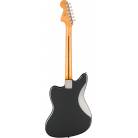 SQUIER - FSR CLASSIC VIBE 60S JAGUAR LAUREL FINGERBOARD MINT PICKGUARD MATCHING HEADSTOCK CHARCOAL FROST METALLIC