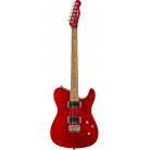 FENDER - SPECIAL EDITION CUSTOM TELECASTER FMT HH LAUREL FINGERBOARD CRIMSON RED TRANSPARENT