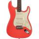 FENDER CUSTOM SHOP - S21 LTD 64 STRAT JRN/CLOSET CLASSIC HARDWARE FADED FIESTA RED
