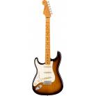 FENDER - AMERICAN VINTAGE II 1957 STRATOCASTER LEFT-HAND MAPLE FINGERBOARD 2-COLOR SUNBURST