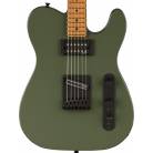 SQUIER - FSR CONTEMPORARY TELECASTER RH ROASTED MAPLE FINGERBOARD OLIVE