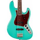 FENDER - AMERICAN VINTAGE II 1966 JAZZ BASS ROSEWOOD FINGERBOARD SEA FOAM GREEN