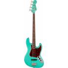 FENDER - AMERICAN VINTAGE II 1966 JAZZ BASS ROSEWOOD FINGERBOARD SEA FOAM GREEN
