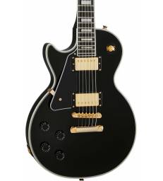 EPIPHONE - LES PAUL CUSTOM EBONY LEFT HANDED