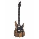 SCHECTER - SUN VALLEY SS EXOTIC HIPSHOT - BLACK LIMBA