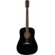 FENDER - CD-60S DREADNOUGHT WALNUT FINGERBOARD BLACK