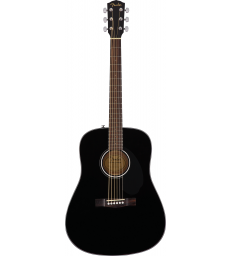 FENDER - CD-60S DREADNOUGHT WALNUT FINGERBOARD BLACK
