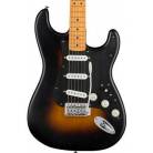 SQUIER - 40TH ANNIVERSARY STRATOCASTER VINTAGE EDITION MAPLE FINGERBOARD BLACK ANODIZED PICKGUARD SATIN WIDE 2-COLOR SUNBURST