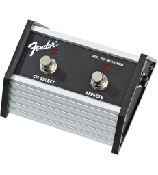 FENDER - 2-BUTTON FOOTSWITCH: CHANNEL SELECT-EFFECTS ON-OFF