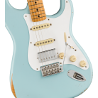 FENDER - LIMITED EDITION VINTERA ROAD WORN 50S STRATOCASTER HSS, MAPLE FINGERBOARD, SONIC BLUE