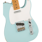 FENDER - LIMITED EDITION VINTERA ROAD WORN 50S TELECASTER, MAPLE FINGERBOARD, SONIC BLUE