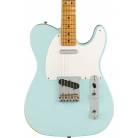 FENDER - LIMITED EDITION VINTERA ROAD WORN 50S TELECASTER, MAPLE FINGERBOARD, SONIC BLUE
