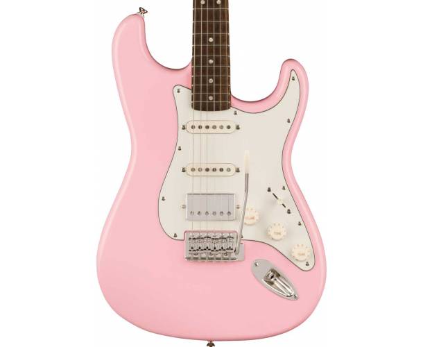 SQUIER - FSR CLASSIC VIBE 60S STRATOCASTER HSS, SHELL PINK SQUIER - FSR CLASSIC VIBE 60S STRATOCASTER HSS, SHELL PINK