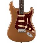 FENDER - DE AMERICAN PROFESSIONAL II STRATOCASTER FIREMIST GOLD, ROSEWOOD NECK