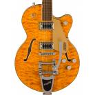 GRETSCH - G5655T-QM ELECTROMATIC CENTER BLOCK JR. SINGLE-CUT QUILTED MAPLE WITH BIGSBY