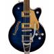 GRETSCH - G5655T-QM ELECTROMATIC CENTER BLOCK JR. SINGLE-CUT QUILTED MAPLE WITH BIGSBY HUDSON SKY