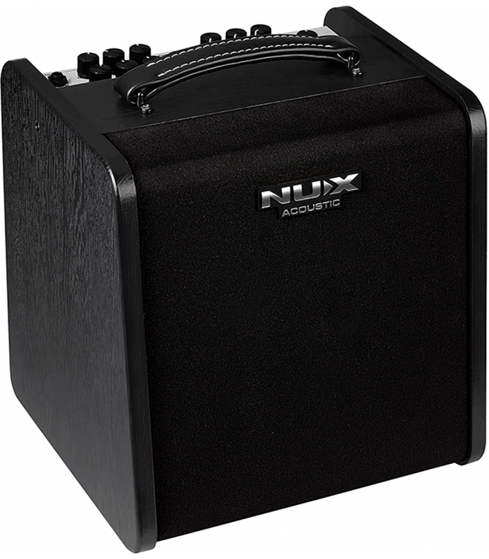 Nux - Stageman-ac60 Ampli Guitare Acoustique 60 Watts 2 Canaux + Bluetooth  + Effets/looper Amplis Electro-acoustique - Hurricane
