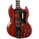 GIBSON USA SG STANDARD 61 MAESTRO VIBROLA VINTAGE CHERRY