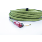 CORDIAL - CABLE GUITARE 3M COUDE SILENT FIBRES DE CHANVRE