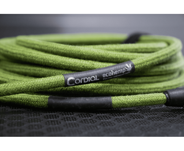 Cordial - Cable Guitare 3m Coude Silent Fibres De Chanvre Câbles Et  Connectiques 